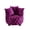 Violet, variant on S-HOME Upholstered Tufted Leisure Chair In Fabric Modern Accent Chair For Stylish Living Room Decor,Violet