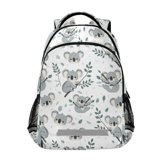 ALAZA Koala on Branch Backpack Elementary School Bag Bookbag Travel Rucksack