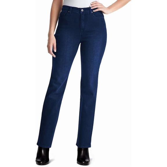 Gloria Vanderbilt Women's Classic Tapered Amanda Jeans, Portland Wash, 4 Short