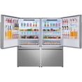 thumbnail image 2 of Forno Milano 2-Piece 62-Inch Freestanding Dual Bottom Freezer Refrigerator, Stainless Steel â€“ 34.4 cu.ft, Touch Control, Ice Maker, 2 of 4