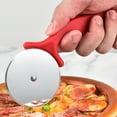 thumbnail image 5 of Farfi Pizza Cutter Ergonomic Plastic Handle Round Stainless Steel Wheel Scissor Bakeware Food Grade Pizza Slicer Cookie Pastry Roller Cutter Kitchen Accessories (Yellow), 5 of 13