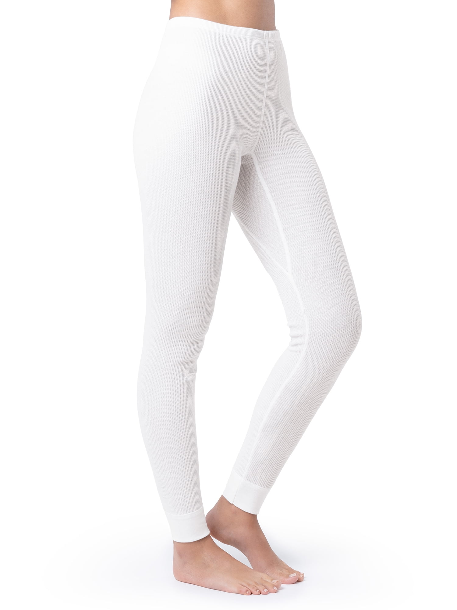 Fruit of the Loom Women's and Women's Plus Eversoft Waffle Thermal Bottom, 2-Pack