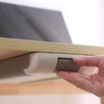 thumbnail image 4 of Under Desk Drawer with Clasp Buckle Adhesive Stationery Remote Control Tray Invisible Antislip Office Storage Organizer New, 4 of 6