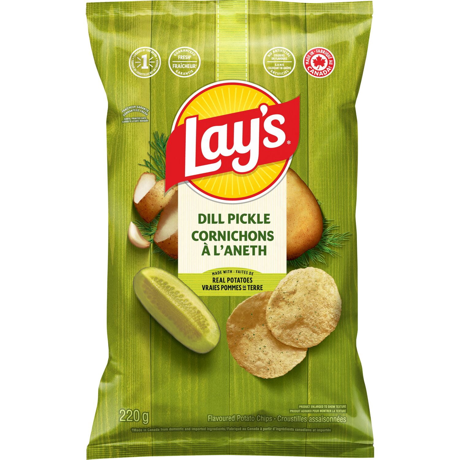Lay's Dill Pickle flavoured Potato Chips