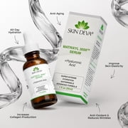 Skin Deva Matrixyl 3000 Serum with Hyaluronic Acid & Peptides for Hydration, Firmness & Skin Support, 1 fl oz