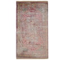 thumbnail image 2 of Machine Made Polyester 1'8''x2'10'' Durable Indoor Outdoor Rectangular Washable Oriental Pattern Footmat MFM060, 2 of 6