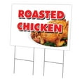 thumbnail image 1 of SignMission C-2436 Roasted Chicken 24 x 36 in. Yard Sign & Stake - Roasted Chicken, 1 of 1