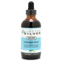 Ultra Silver® Colloidal Silver | 500 PPM 4 Oz (118mL) | Mineral Supplement | True Colloidal Silver - with Dropper