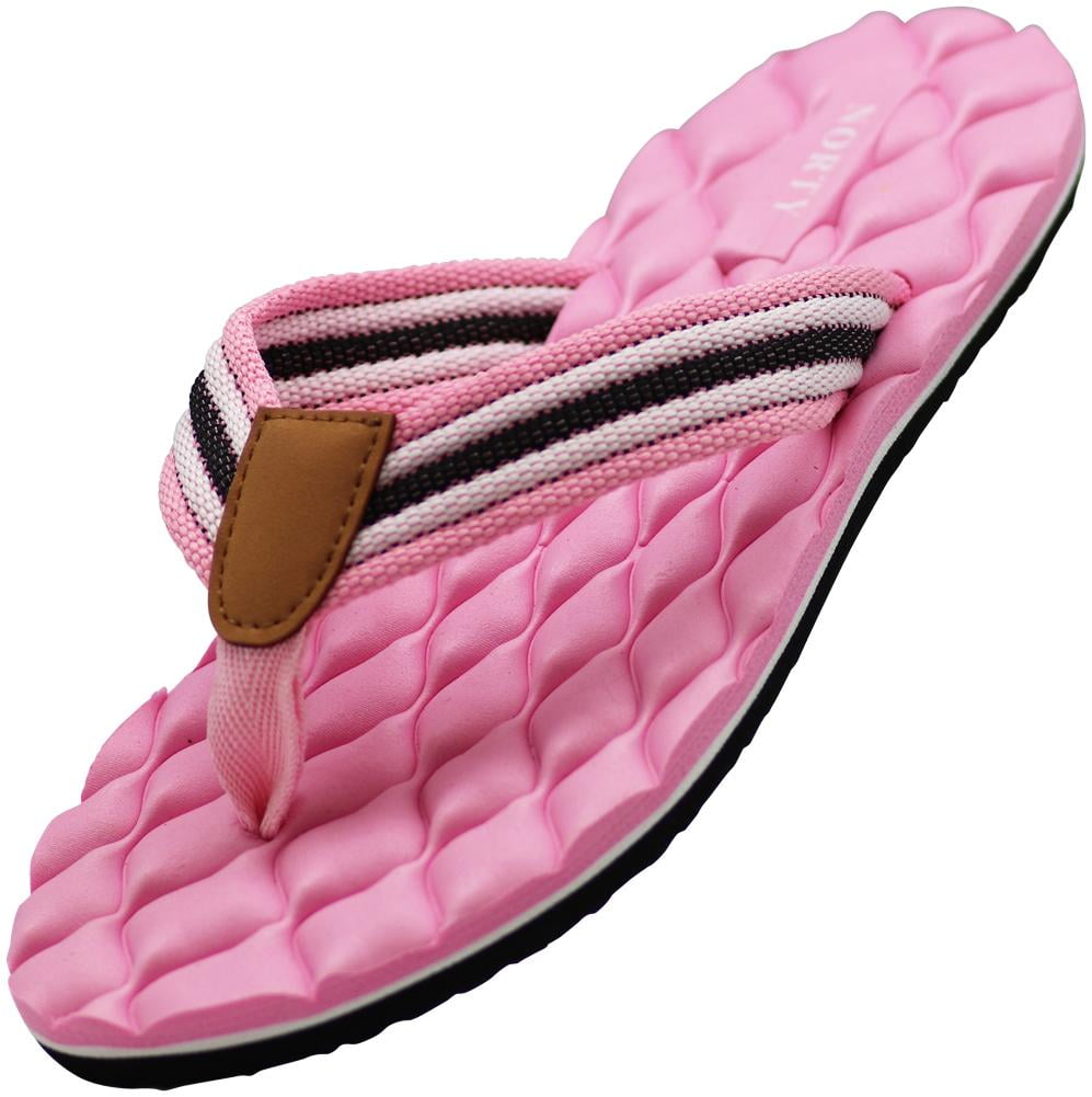 NORTY - Norty Womens Beach, Pool, Everyday Flip Flop Thong Sandal - Choose your style, 41412 