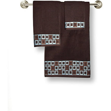 Hometrends Gridlock 3 Piece Towel Set
