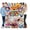 2, variant on The Amazing Digital Circus Themed Flannel Blanket, Cartoon Pattern Blanket, Warm Cozy Blankets for Sofa Chairs Bed Office Home, Perfect for Cartoon Fans Suitable As A Gift