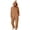 Brown, variant on RoamHome Halloween Costume for Women, Pumpkin Onesie Pajamas with Hood, Full Zip Plush Jumpsuit for Adults, Cozy Fleece Lounge Wear for Party Cosplay and Nightwear, One Piece PJs