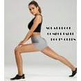 thumbnail image 3 of Vaslanda Booty Shorts for Women Workout Shorts Brazilian Textured Butt Lift Gym Shorts, 3 of 6
