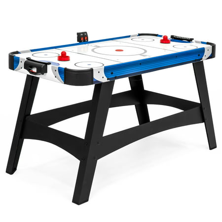 Best Choice Products 54-Inch Air Hockey Table with 2 Pucks, 2 Pushers and LED Score