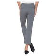 thumbnail image 2 of Max and Mia Women's Capri Crop Dress Pull On Ponte Legging Pants  S/Grey, 2 of 2