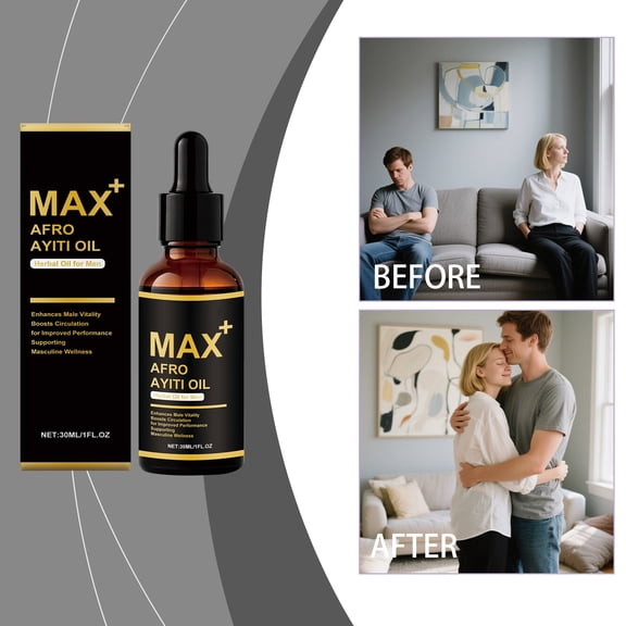 PiGOGI Natural Herbal Massage Oil for Male Enhancement - Plant Based Body Care Oil 30ml