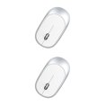 thumbnail image 2 of Sidaley Ratón inalámbrico recargable con Bluetooth de 2,4G, ratón óptico USB para juegos, ratón portátil fino, recién llegado para Mac, y PC Plata espacial modo 2 2piezas, 2 of 6