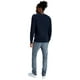 thumbnail image 4 of Jersey Tommy Hilfiger Cable Knit para hombre azul marino de algodón, 4 of 5