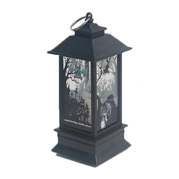 Toystoory Linterna de Halloween Linterna decorativa multipropósito Luz de electrónica alimentada por con anillo para decoración de fiesta Kits de decoración para fiestas No.2 Toystoory HA027909-02
