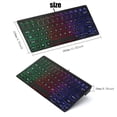 thumbnail image 5 of Clavier Externe Rétroéclairé RVB K1000 Chocolat Ultra Mince USB pour Ordinateur de Bureau Portable 12 Pouces 78 Touches, 5 of 5