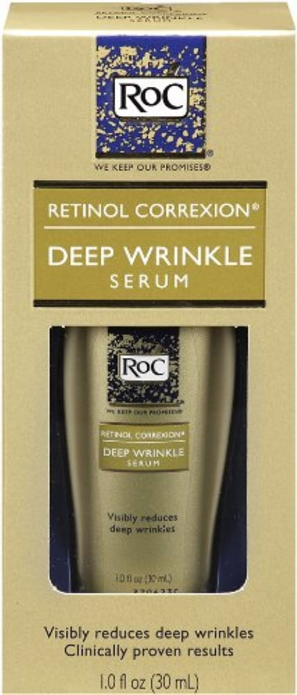 RoC Retinol Correxion Deep Serum 1 oz (Pack 3) Walmart.com