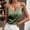 Army Green, variant on Women's Tanks Platform Competitor Title-Informed Listing for Everyday Wear with V-Neck Design and Sleek Straps Watermelon Red 3XL