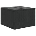 thumbnail image 5 of vidaXL Garden Sofa Set Black, Cream White, 5 of 6