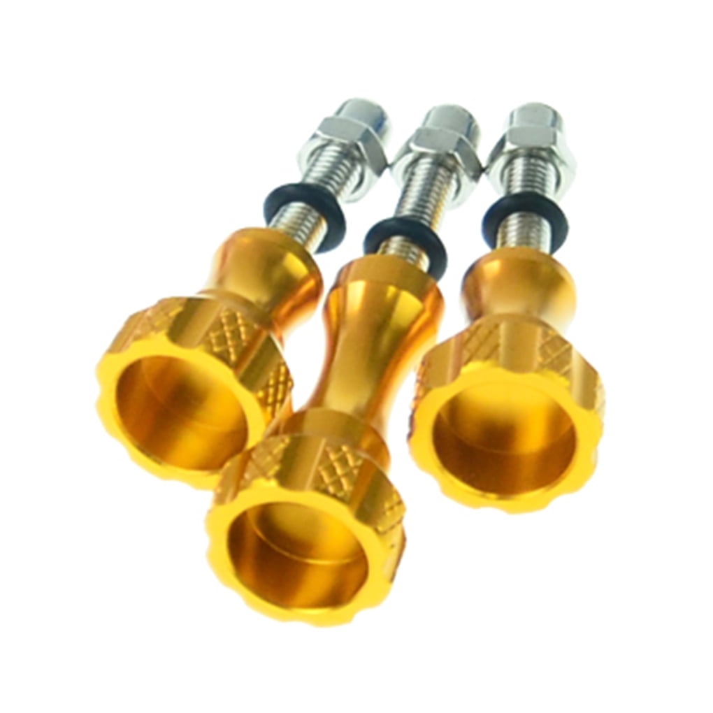 3pcs/set Long Short Colorful Thumb Knob CNC Aluminum Bolt Nut Screw