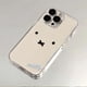 thumbnail image 3 of Miniso Sanrio-funda transparente para teléfono móvil, carcasa esmerilada de 15PROMAX, 14, conejo blanco, 3 of 5