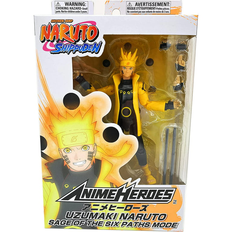 Boneco Action Figure Naruto Uzumaki Hokage