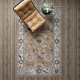 thumbnail image 5 of Unique Loom Eco Traditional Collection Area Rug - Animate (7' 10" x 10' Rectangle Almond Beige/Black), 5 of 8