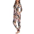 thumbnail image 2 of Renewold 2 Pieces Easter Egg Rabbit Pajamas for Women Casual Daily Wear Athletic Clothing Softness Sweatpants Lounge Set Size M Stretchy Long Sleeve Sweatsuit, 2 of 4