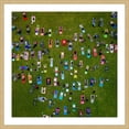 thumbnail image 3 of Marmont Hill "People on Towels" by Karolis Janulis Framed Painting Print, 3 of 5