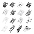 thumbnail image 1 of Mistaha Sewing Machine Presser Feet Set 16PCS Professional Sewing Crafting Presser Foot Feet for Janome Brother Singer Sewing Machine Parts & Accessories Blind Stitch Darning Presser Feet Kit, 1 of 6