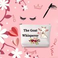 thumbnail image 7 of The&nbsp;Goat&nbsp;Whisperer Makeup Bag Goat&nbsp;Lover Gift Funny Farm Animal Goat Cosmetic Bag Goat Mom Gift Crazy Goat&nbsp;Lady Gift, 7 of 7