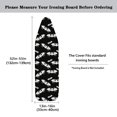 thumbnail image 5 of HELLHERO Bats Pattern Ironing Board Cover 15"x54", Elastic Edge Non-Slip Tabletop Cover with Three Fasteners, Dustproof Protective Cover for Home, 5 of 5