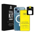 thumbnail image 1 of Mr. Gadgets Total Kit Armor Funda Transparente Magnética Con Animación + Mica Pantalla Completa Cristal Templado 9d + Mica Cámara Proteccion Completa Para iPhone Magsafe 3 En 1 Compatible iPhone 13, 1 of 8