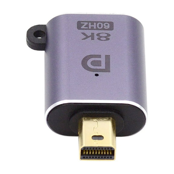 FVH Mini DisplayPort 1.4 Male to DP Female 8K 60hz Adapter Ultra-HD UHD 4K 144hz 7680*4320 for Video PC Laptop Monitor