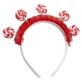 thumbnail image 4 of UJNDER Women's Candy Lollipop Headband for Amusement Park Style Hair Girl Headbands,02_Watermelon Red,One Size, 4 of 5