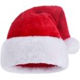 thumbnail image 1 of Gorro navideño rojo para alegrar las fiestas Gorro de Papá Noel unisex, 1 of 7