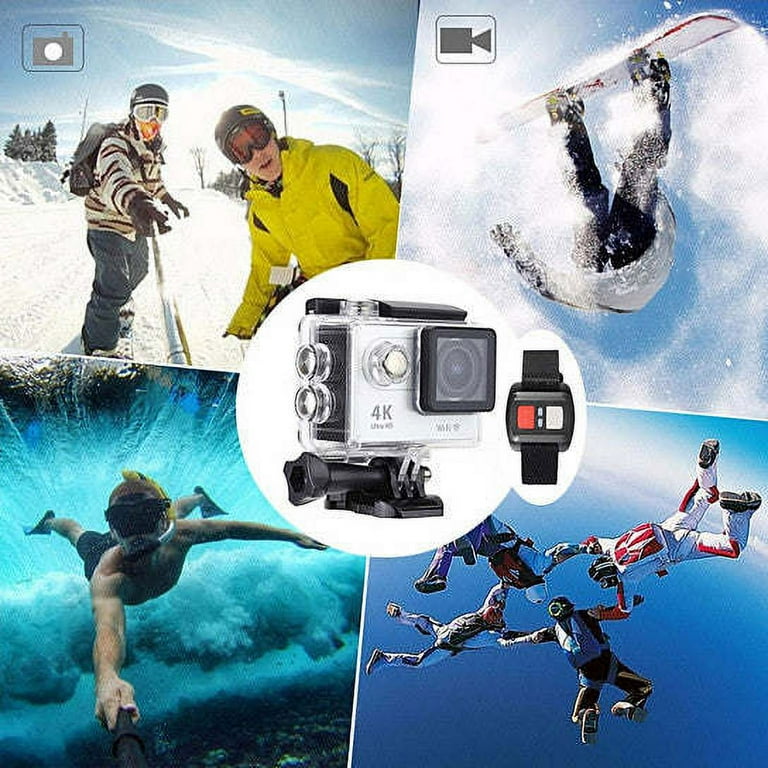4K Action Pro Waterproof All Digital UHD WiFi Camera + RF