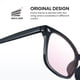 thumbnail image 5 of Gafas de luz azul Cyxus 8082N01 con protección UV rosa claro, 5 of 7