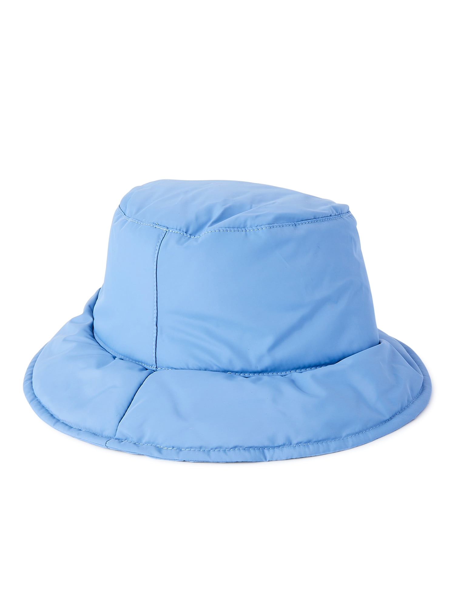 Steve Madden Satin Lined Bucket Hat-Powder Blue
