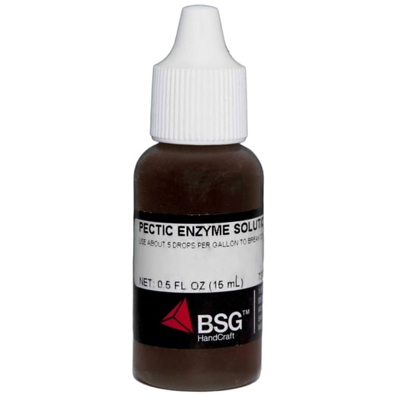 BSG Handcraft Liquid Pectic Enzyme, 0.5 fl oz