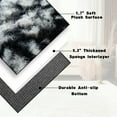 thumbnail image 5 of Socofuz Modern Soft Fluffy Carpet for Living Room, Shaggy Rug for Bedroom Nursery Room, 6'x9', Tie-dye Black and White, 5 of 7