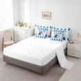 thumbnail image 2 of Erosebridal Sea Turle Bed in A Bag 7 Piece,Lake House Paddle Comforter Set Twin,Nautical Tropical Animal Bedding Sets,Life is Better at The Lake Quilt with Flat Fitted Sheet,Pillow Covers, 2 of 4