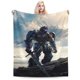 thumbnail image 1 of Manta de franela con dibujos animados de Transformers, suave y acogedora manta de felpa para todas las estaciones para niños y niñas, manta cálida y ligera para sofá cama o sofá de 80 x 60 pulgadas, 1 of 8