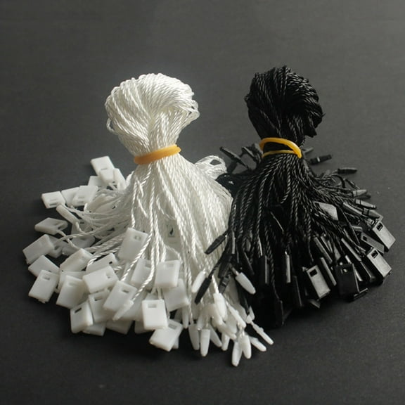 GOOHOCHY 1 Pack Hanging Tag Fasteners for Clothing Labeling 7.1x0.3x0.1in