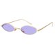 thumbnail image 1 of Gafas de Sol MEETSUN Vintage Ovaladas Pequeñas de Metal con Protección UV400, 1 of 6