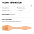 thumbnail image 7 of Specollect Clearance 4 Silicone Basting Pastry Brush Heat-Resistant Brushes for Cooking, Baking, Grilling, and Spreading Oil or Butter Cake - Dishwasher-Safe, 7 of 7